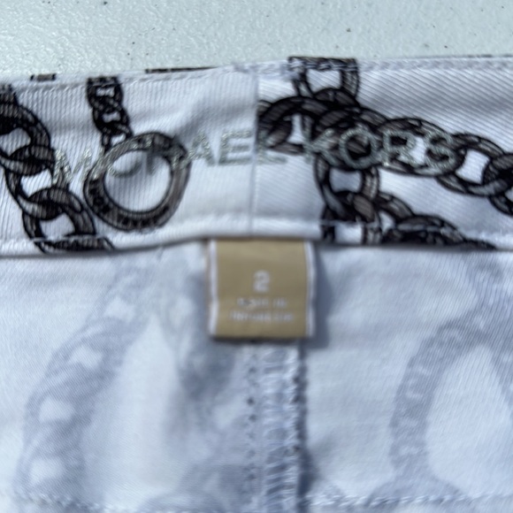 Michael Kors chain link patterned short shorts - Picture 5 of 7
